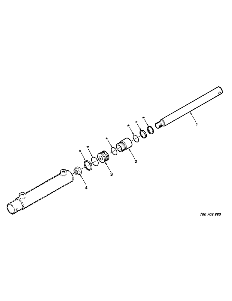 Схема запчастей Case IH 8830 - (19) - CYLINDER, HYDRAULIC, REEL, MASTER (35) - HYDRAULIC SYSTEMS