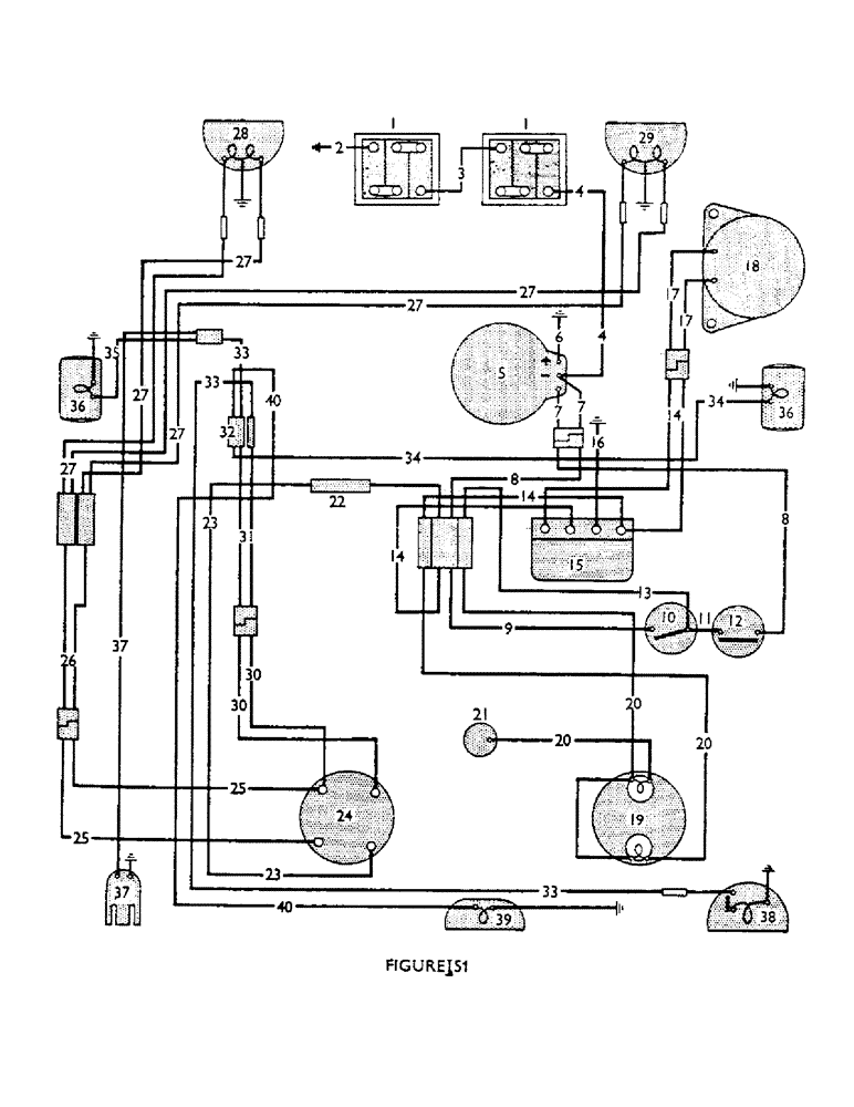 Схема запчастей Case IH 990B - (78) - ELECTRICAL EQUIPMENT, FROM TRACTOR 440001 TO 456232 (06) - ELECTRICAL SYSTEMS