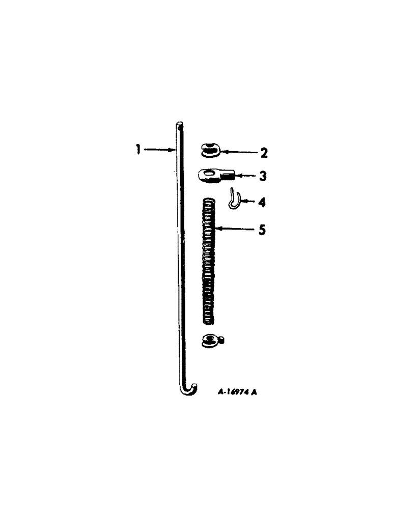 Схема запчастей Case IH 144 - (L-20[A]) - PRESSURE ROD REAR SECTION 