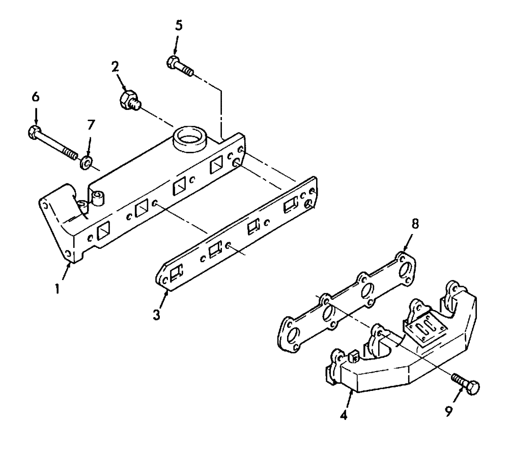 Схема запчастей Case IH WDX901 - (106) - ENGINE, MANIFOLD & EXHAUST (10) - ENGINE