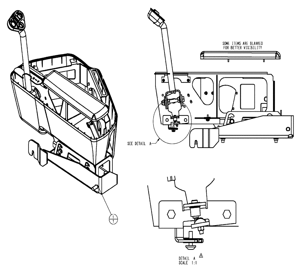 Схема запчастей Case IH FLX4510 - (01-046) - CONSOLE, RH CONTROL, CHASSIS (10) - CAB