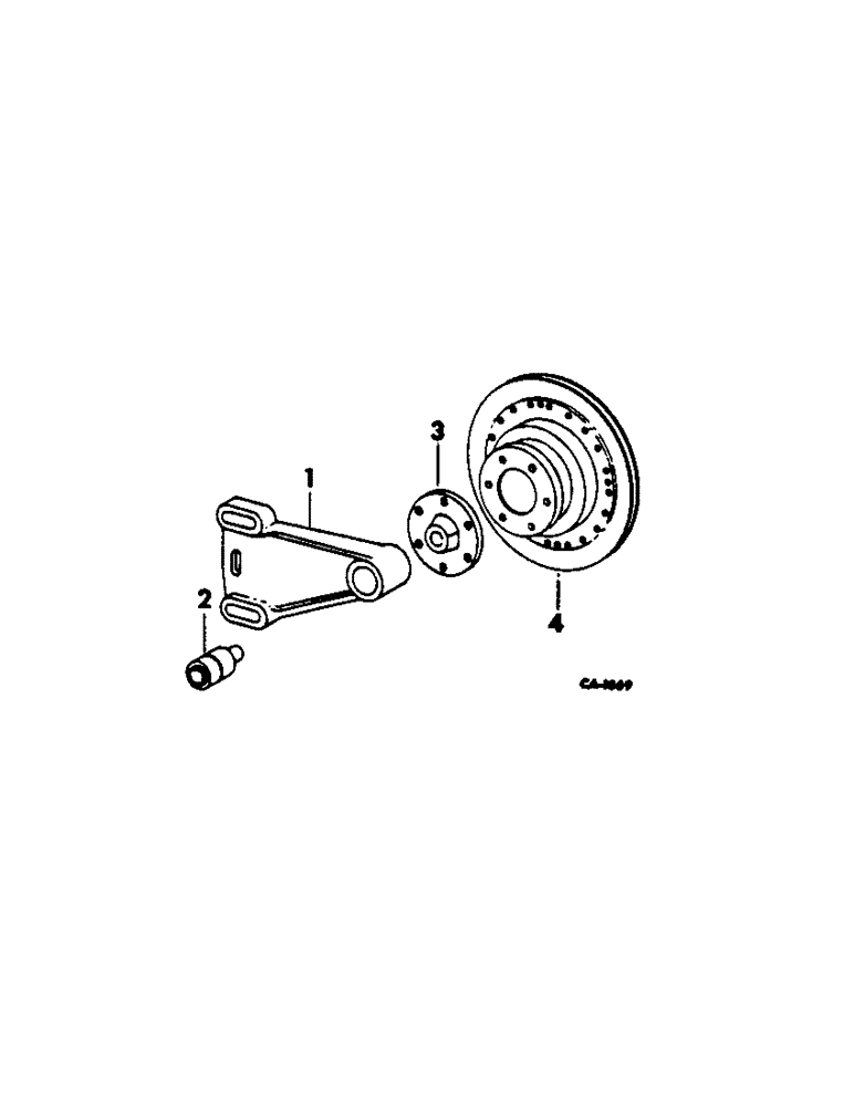 Схема запчастей Case IH C-263 - (B-11) - ADJUSTER ASSEMBLY, 615 COMBINES W/SERIAL NO. 3095 & BELOW W/HYDROSTATIC TRANSMISSION 