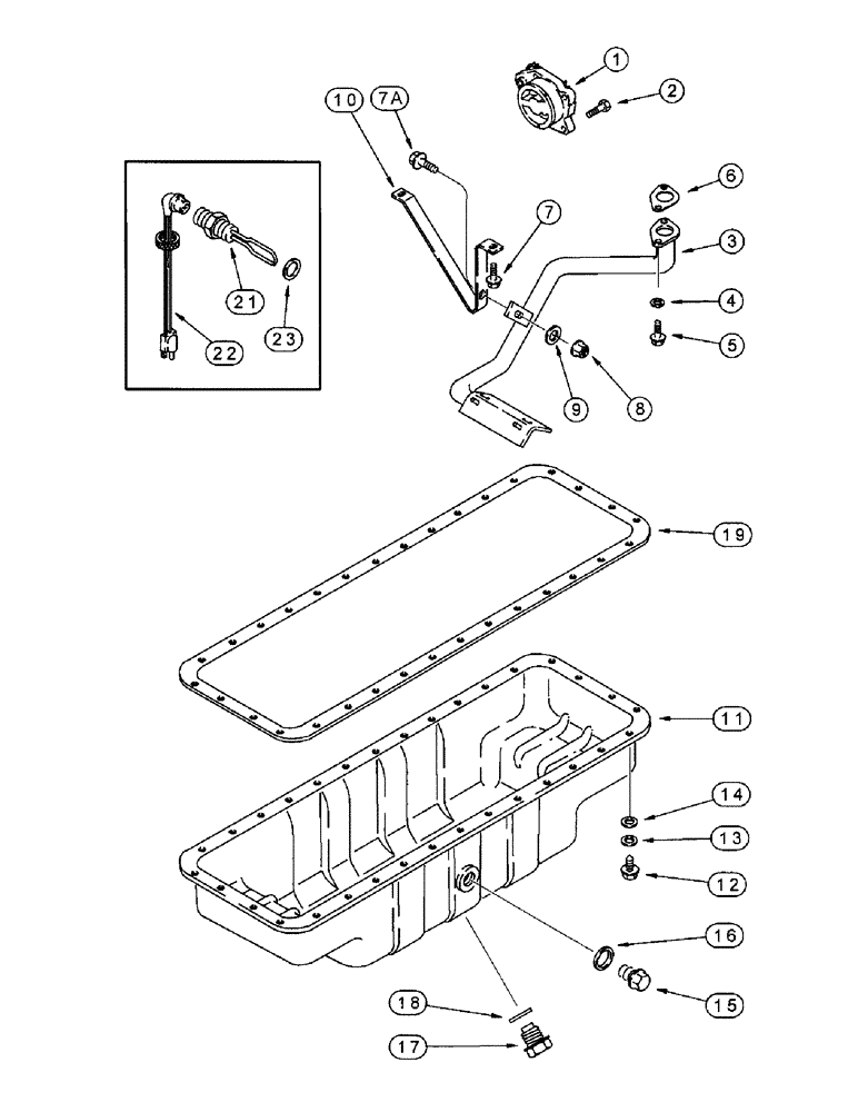 Схема запчастей Case IH 8920 - (2-034) - OIL PUMP, PAN AND HEATER, 6T-830 EMISSIONS CERTIFIED ENGINE (02) - ENGINE