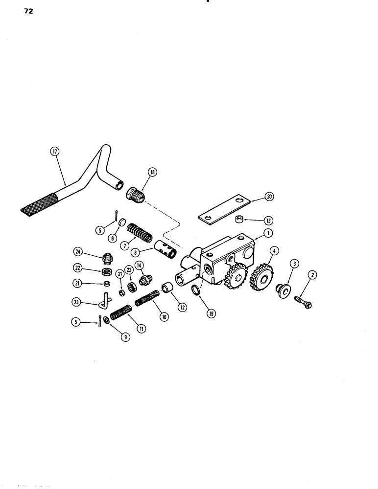Схема запчастей Case IH 504BDT - (072) - OIL PUMP, ENGINE LESS FUEL DEVICE, 504BDT TURBOCHARGED ENGINES WITH OIL COOLED PISTIONS, C (02) - ENGINE