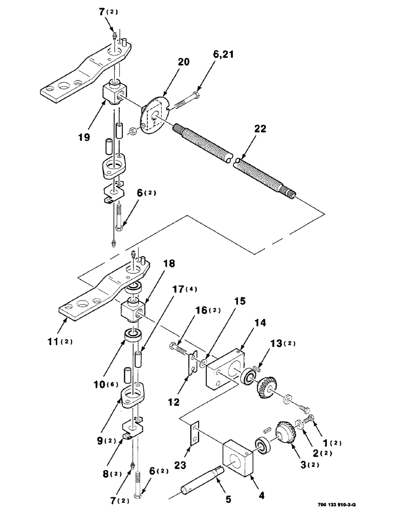 Схема запчастей Case IH 8825 - (05-10) - CONTROL ASSEMBLY (06) - POWER TRAIN