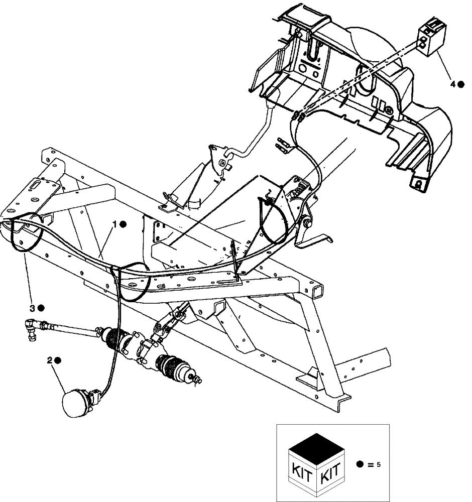 Схема запчастей Case IH SCOUT XL - (88.404.05) - DIA KIT, FOG LIGHT (88) - ACCESSORIES