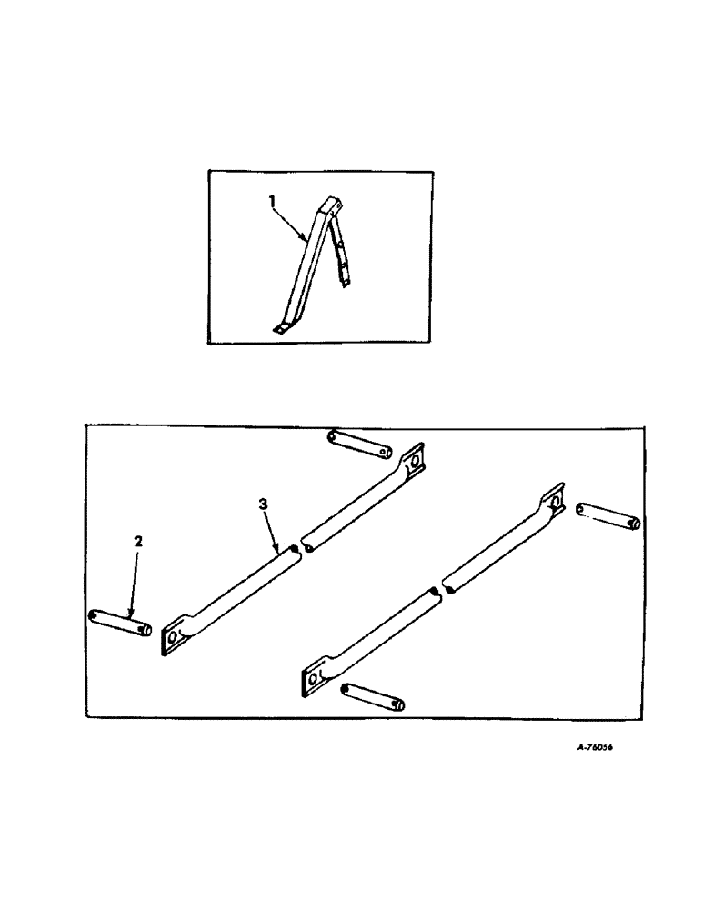 Схема запчастей Case IH 503 - (021) - DIVIDER RUNNER BRACE ATTACHMENT PLATFORM TRANSPORT ATTACHMENT (58) - ATTACHMENTS/HEADERS