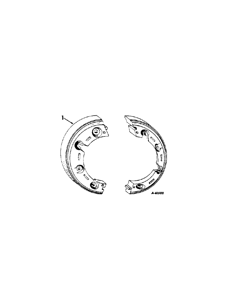 Схема запчастей Case IH 2544 - (L-13[1]) - WHEELS & WHEEL WEIGHTS, REAR WHEEL WEIGHTS, SPLIT TYPE, FARMALL TRACTORS, FOR DISC TYPE REAR WHEELS Wheels & Wheel Weights