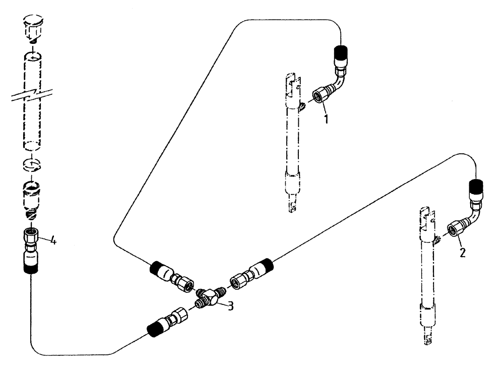 Схема запчастей Case IH 7700 - (B07[20A]) - HYDRAULIC CIRCUIT {HEIGHT INDICATOR} Hydraulic Components & Circuits