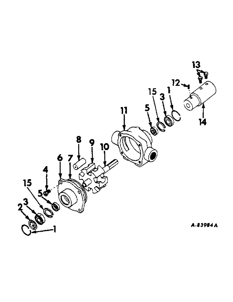Схема запчастей Case IH LIQUID - (C-51) - LIQUID CHEMICAL FERTILIZERS, PUMP ASSEMBLY 