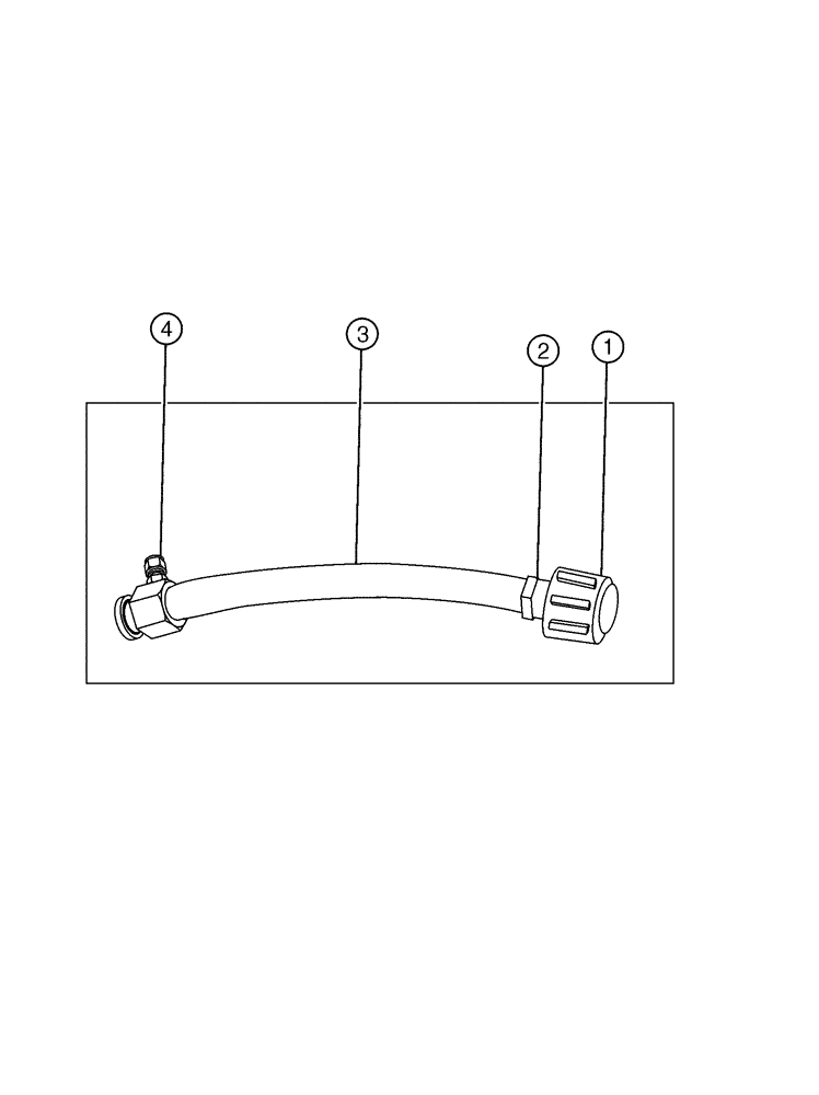 Схема запчастей Case IH SPX4410 - (03-055) - OIL DRAIN KIT (01) - ENGINE