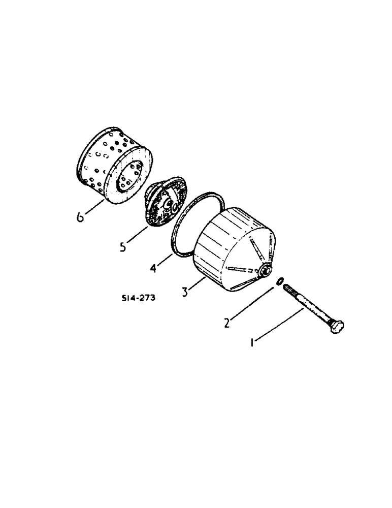 Схема запчастей Case IH 584 - (10-07[A]) - OIL FILTER (07) - HYDRAULICS