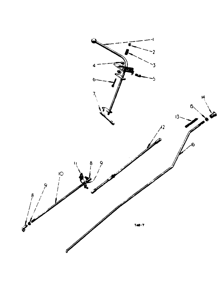 Схема запчастей Case IH B275 - (062) - CHASSIS, DPA GOVERNOR CONTROLS, B-275/17162 UP (12) - CHASSIS