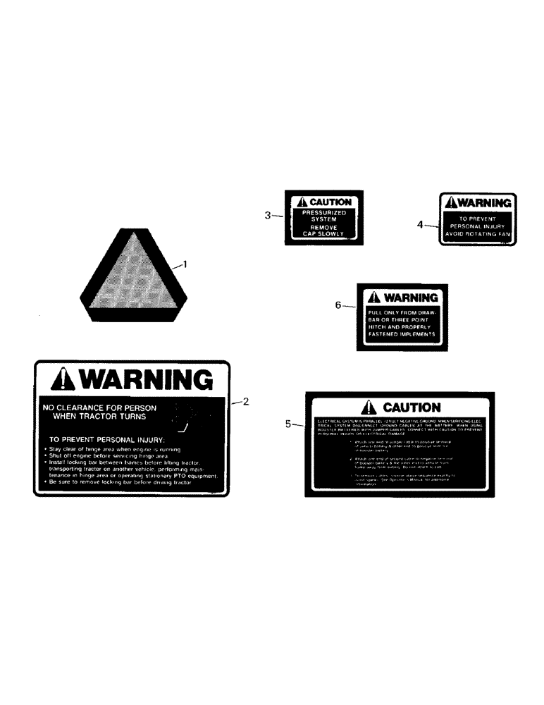 Схема запчастей Case IH CR-1225 - (09-02) - CHASSIS DECALS (13) - DECALS