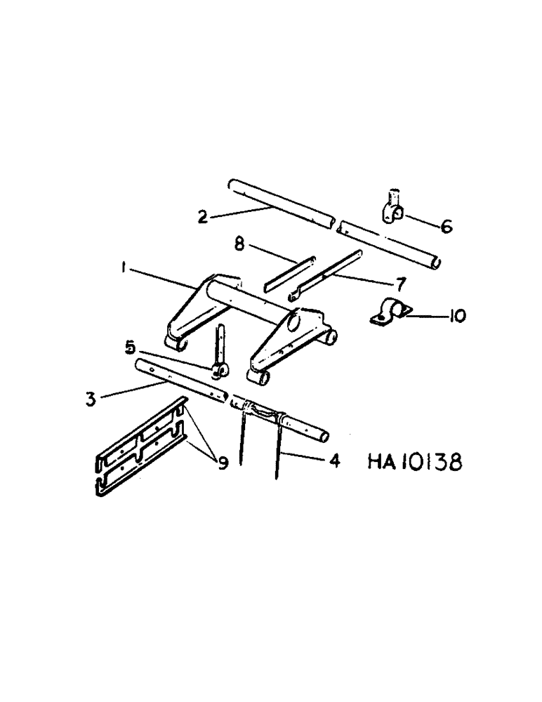 Схема запчастей Case IH 55 - (G-04[A]) - 9 FOOT 9 INCH MULCHER 