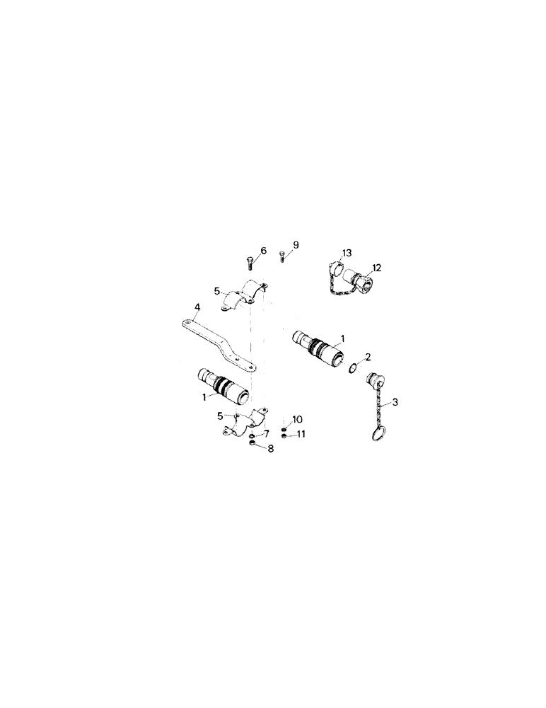 Схема запчастей Case IH ST450 - (08-21) - HYDRAULIC COUPLERS, PIONEER, EARLY STYLE (07) - HYDRAULICS