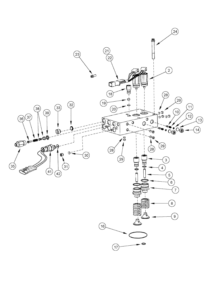 Схема запчастей Case IH CPX610 - (03-08) - FUEL INJECTION PUMP (02) - FUEL SYSTEM