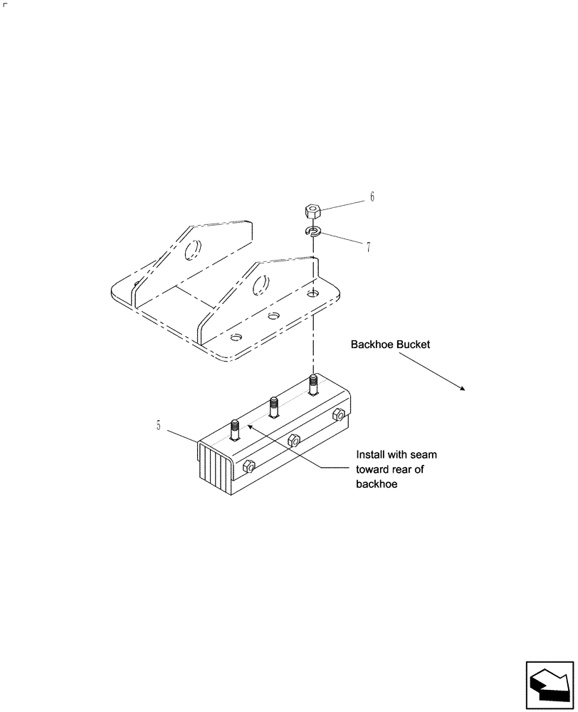 Схема запчастей Case IH BH90 - (050) - STREET PAD KIT- 716410016 (88) - ACCESSORIES
