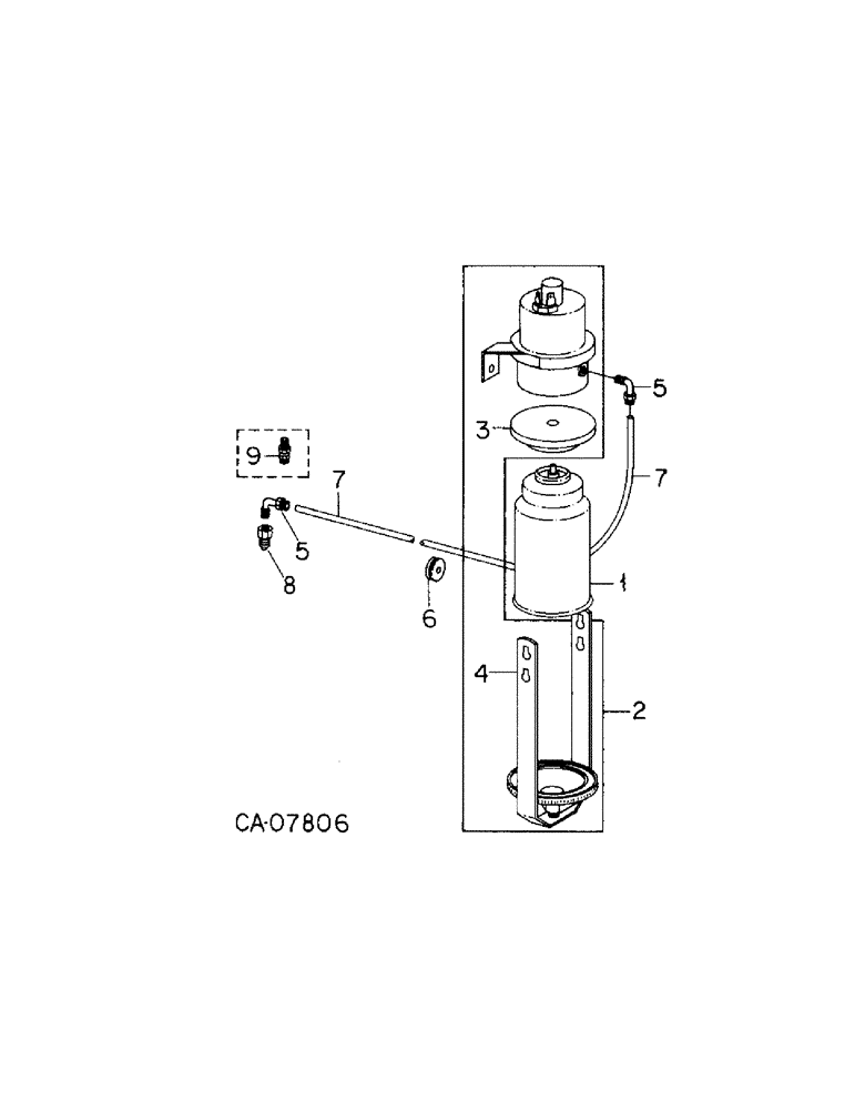 Схема запчастей Case IH 3488 - (12-10) - POWER, ETHER STARTING Power