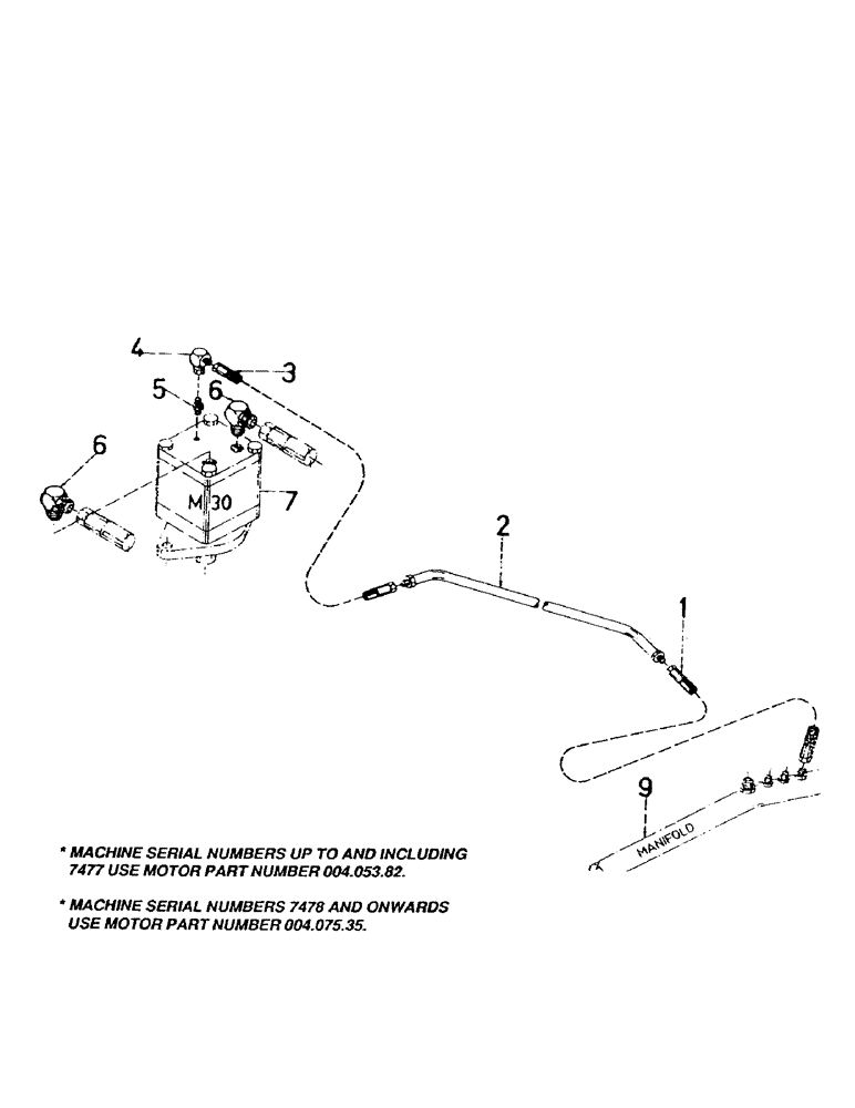 Схема запчастей Case IH 7000 - (B05-50) - HYDRAULICS, CIRCUIT, TOPPER OPTION Hydraulic Components & Circuits