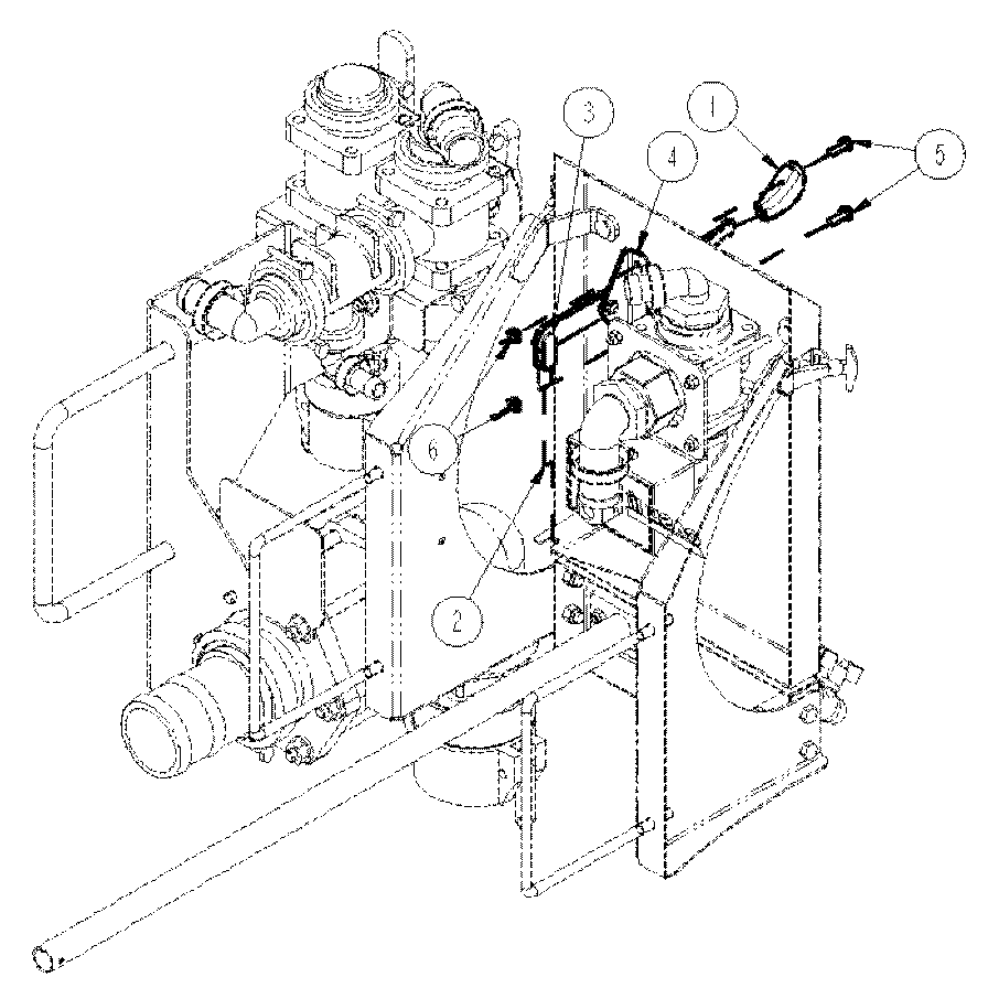 Схема запчастей Case IH SPX4260 - (11-037) - EXTERNAL THROTTLE GROUP Options