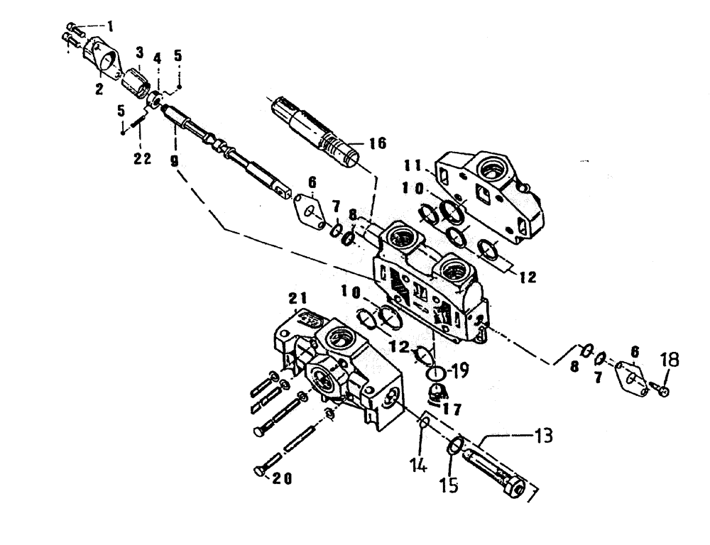 Схема запчастей Case IH 7000 - (B04-15) - HYDRAULIC VALVE * A35, (BASECUTTER AND ROLLERS) Hydraulic Components & Circuits