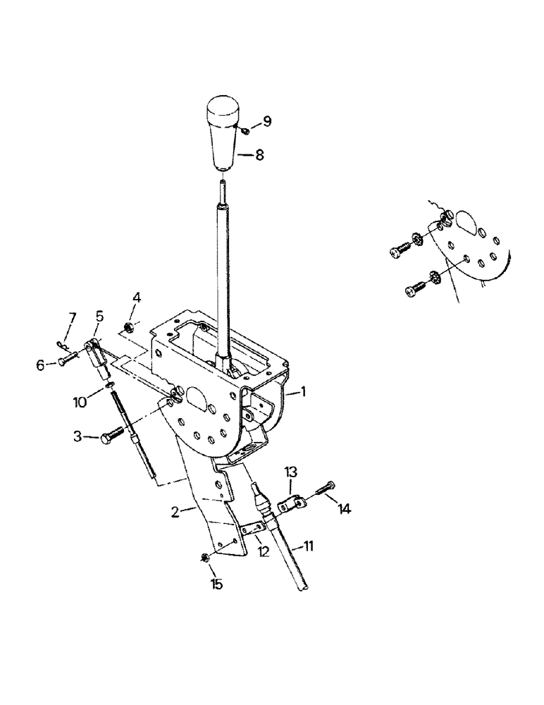 Схема запчастей Case IH STEIGER - (01-34) - THROTTLE CONTROL ASSEMBLY (10) - CAB