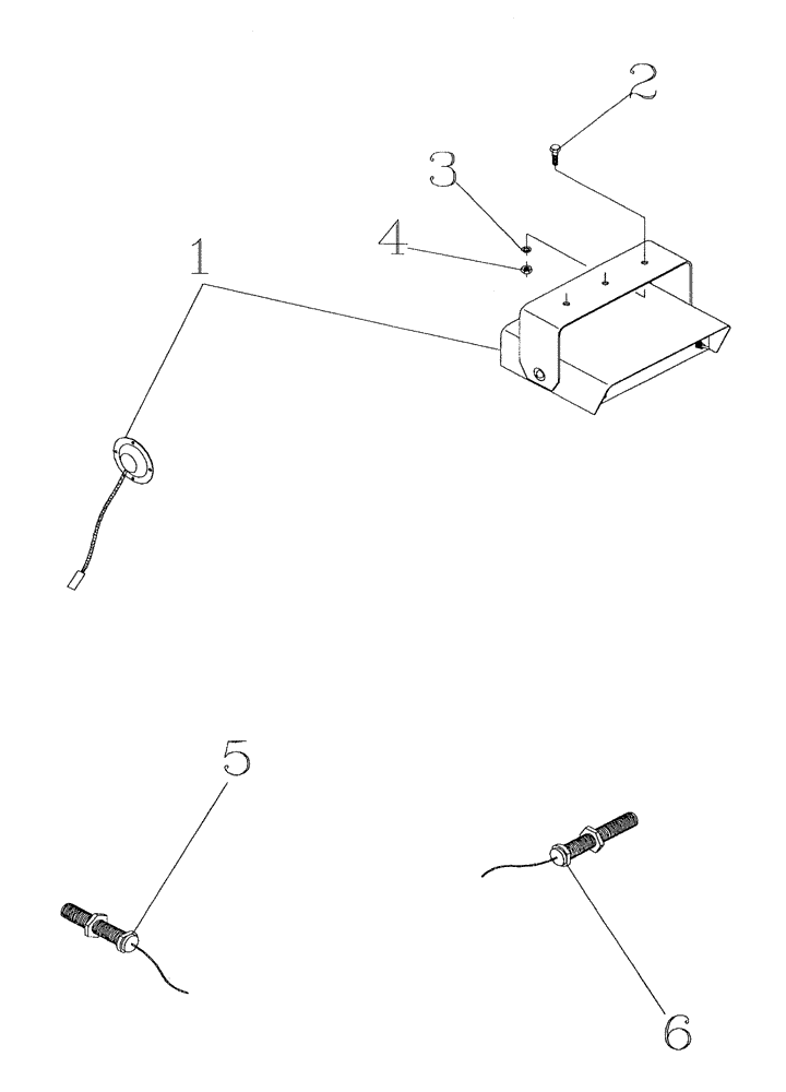 Схема запчастей Case IH 7700 - (C09[01]) - CANE LOSS MONITOR Engine & Engine Attachments