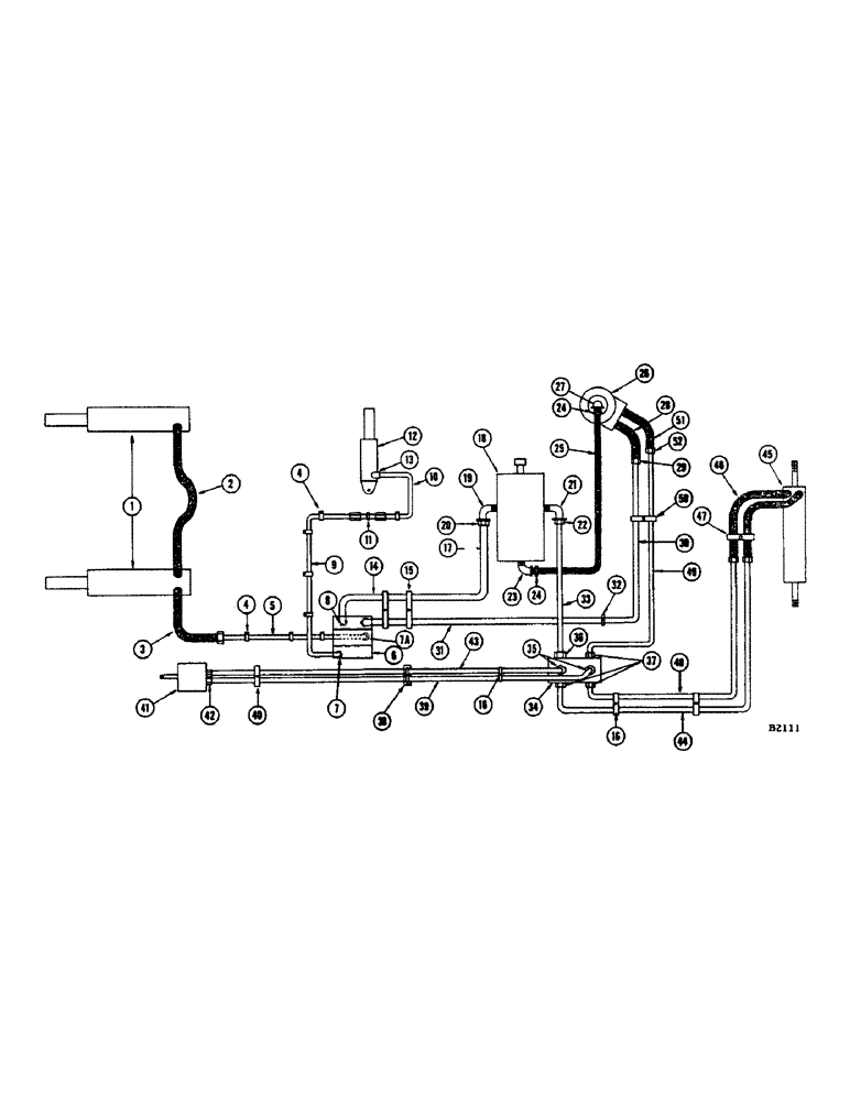 Схема запчастей Case IH 1060 - (248) - HYDRAULIC SYSTEM (35) - HYDRAULIC SYSTEMS