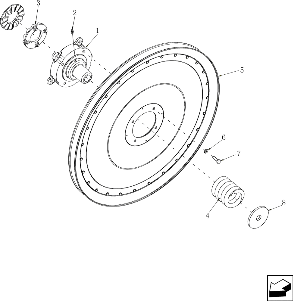 Схема запчастей Case IH 7130 - (74.101.26) - SHAKER SHAFT DRIVE (74) - CLEANING
