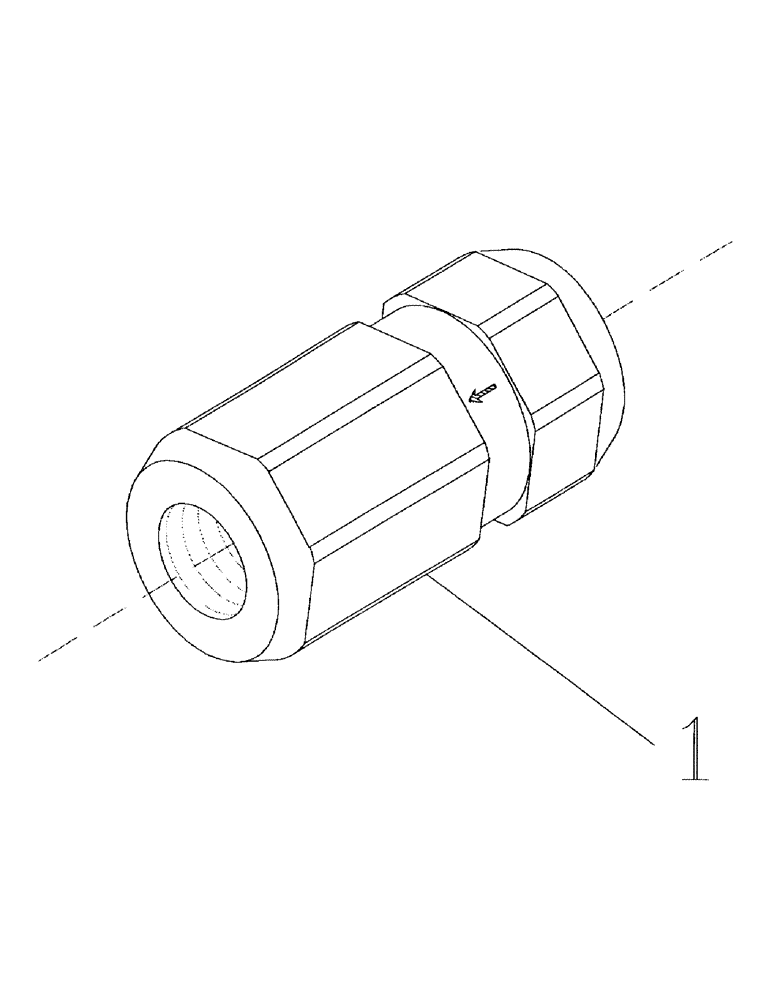 Схема запчастей Case IH 7700 - (B05-20) - HYDRAULIC CHECK VALVE, 3/8 INCH Hydraulic Components & Circuits