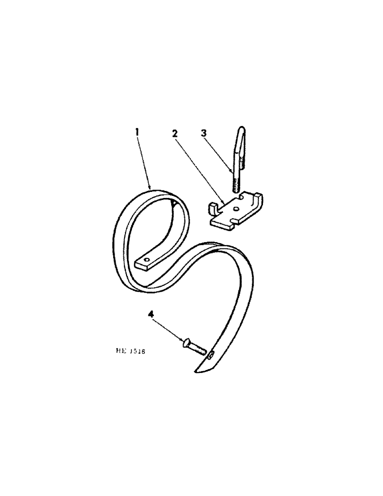 Схема запчастей Case IH 45 - (G-02B) - VIBRA TINE CULTIVATOR SHANK 