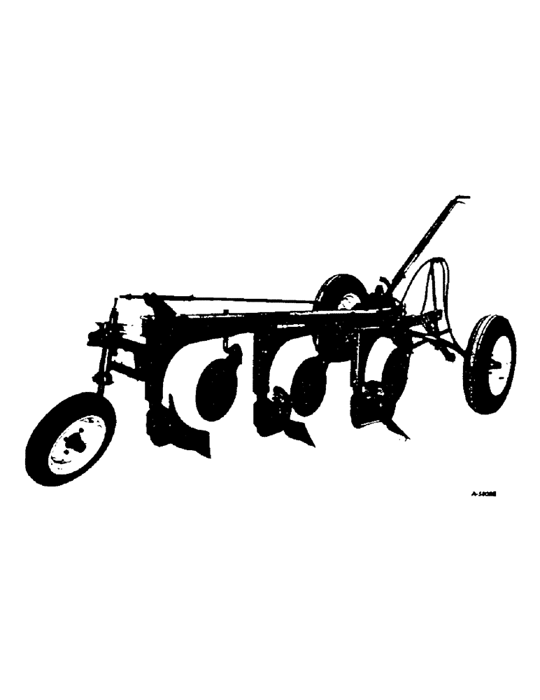 Схема запчастей Case IH 60 - (C-01) - TWO FURROW BUILT 1958 TO 1969 