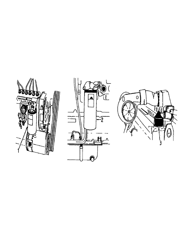 Схема запчастей Case IH 7000 - (C01-11) - FILTERS, 3306 Engine & Engine Attachments