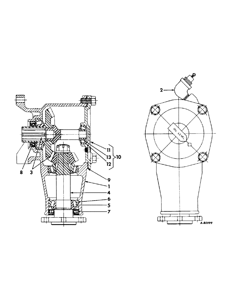 Схема запчастей Case IH HR-1 - (N-04) - GEAR BOX 