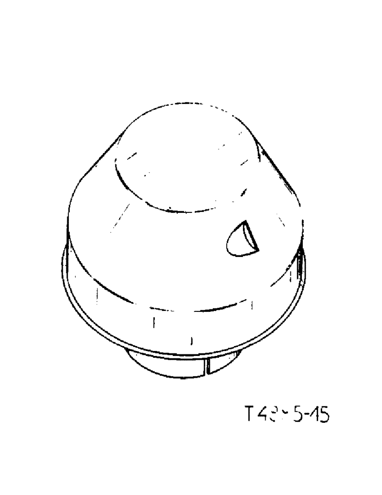 Схема запчастей Case IH 434 - (6-008) - AIR PRE-CLEANER ATTACHMENT - ATTACHMENTS (02) - ENGINE