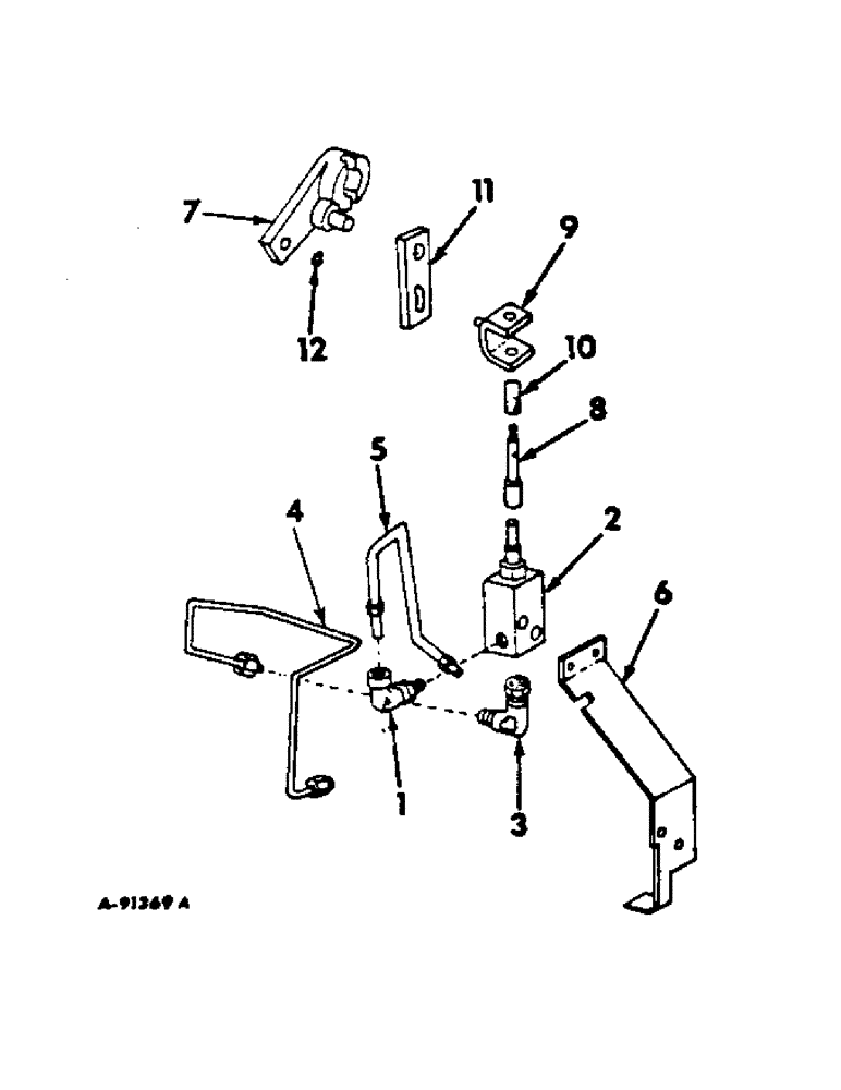 Схема запчастей Case IH 544 - (H-20) - CONTROLS, DECELERATOR AND CONNECTIONS, INTERNATIONAL TRACTORS WITH HYDROSTATIC DRIVE Controls