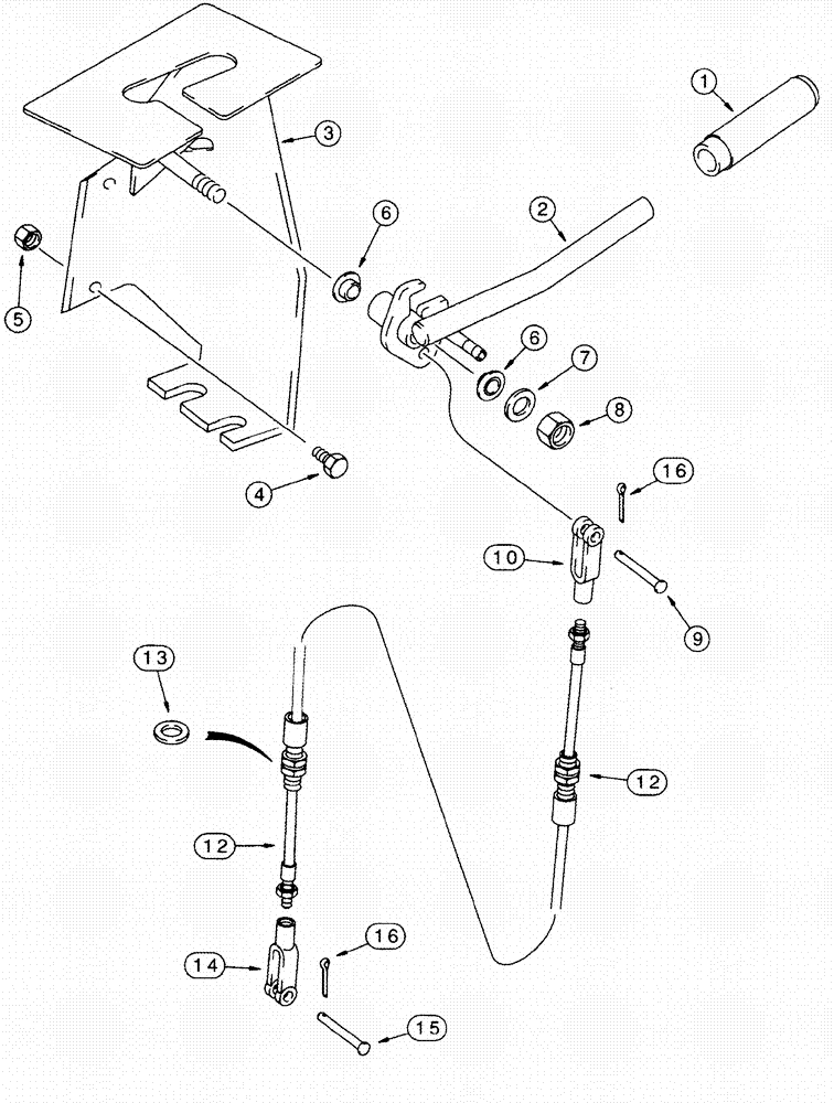 Схема запчастей Case IH 620 - (09A-01) - AUXILIARY DRUM DRIVE CONTROL (13) - PICKING SYSTEM