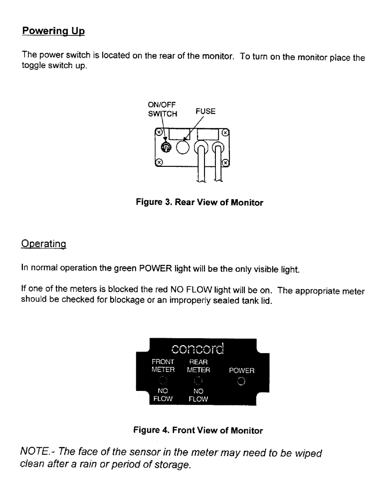 Схема запчастей Case IH 2400 - (C18) - POWERING UP 