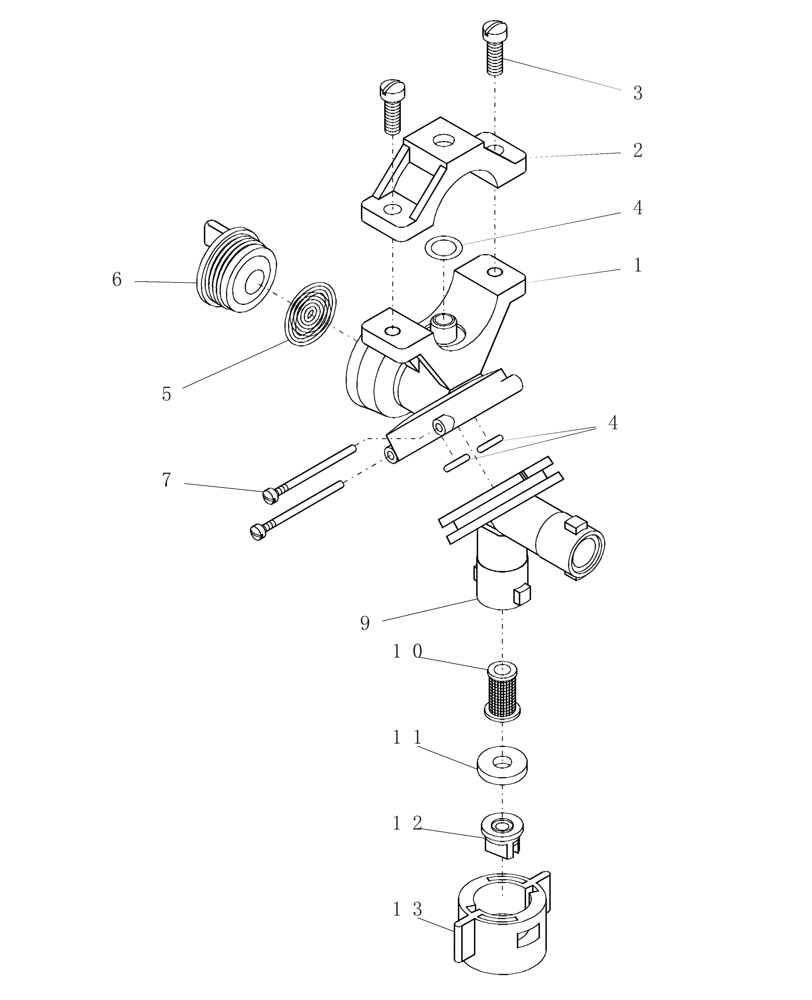 Схема запчастей Case IH SRX160 - (L.20.B[18]) - NOZZLE - ASSEMBLY, SWIVEL L - Field Processing