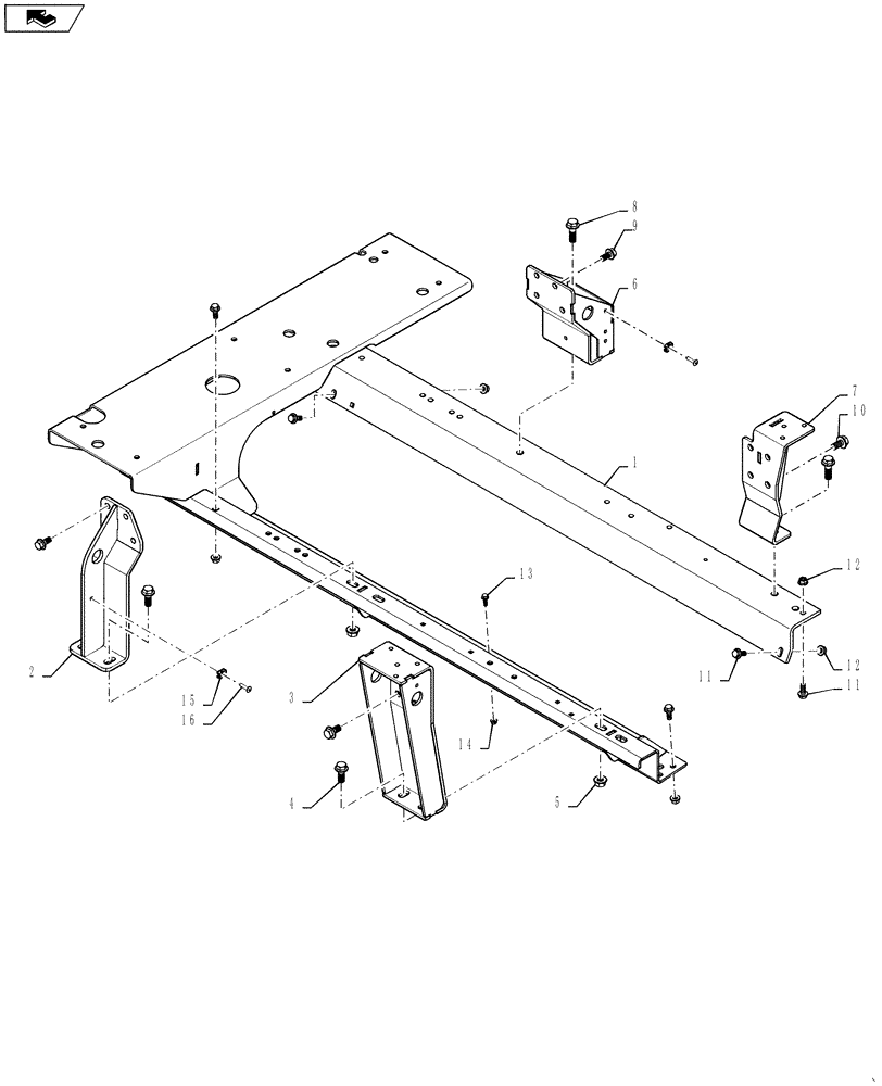 Схема запчастей Case IH 6130 - (10.012.04) - MOUNTING, ENGINE 6130/7130 T2/T4 (10) - ENGINE