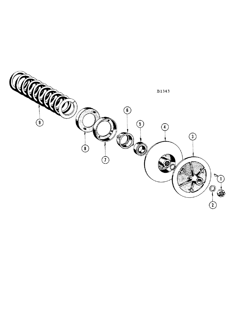 Схема запчастей Case IH 1010 - (256) - VARIABLE SPEED TRACTION DRIVE (16) - TRACTION VARIATOR