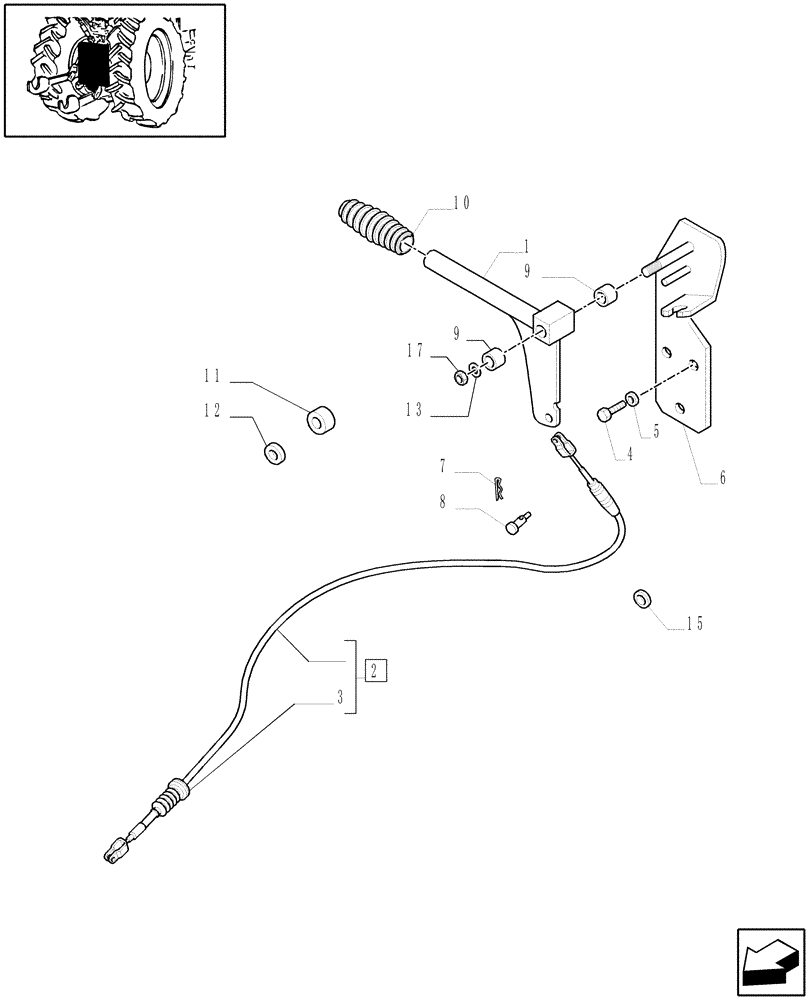 Схема запчастей Case IH PUMA 195 - (1.89.5/02) - (VAR.248-898) HYDRAULIC AUTOMATIC PICK-UP HITCH WITH DRAWBAR (09) - IMPLEMENT LIFT
