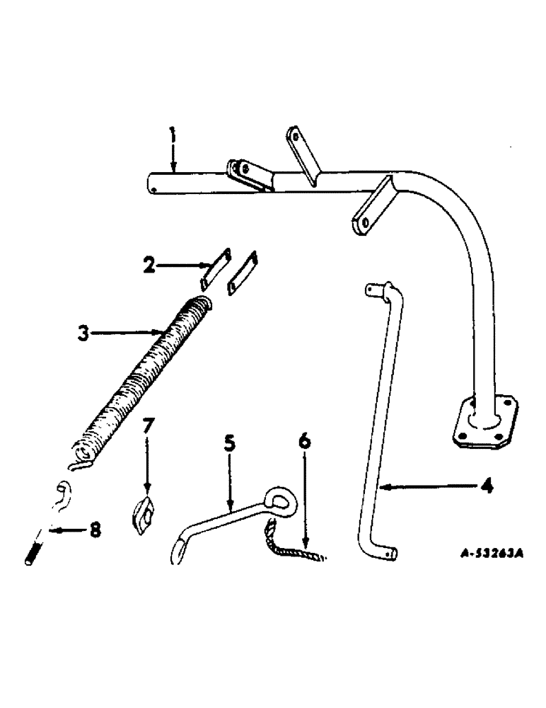 Схема запчастей Case IH 60 - (C-12) - LAND AXLE AND PITMAN LINK 