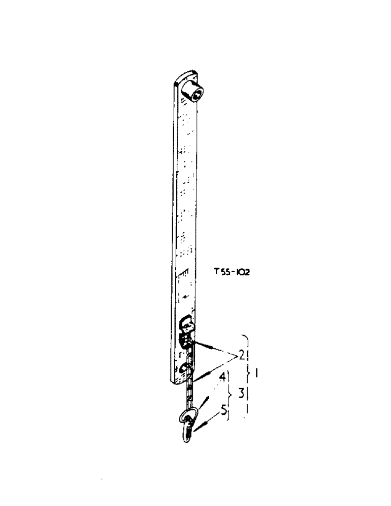 Схема запчастей Case IH 434 - (6-095) - LIFT ARM STAY ROD ATTACHMENT - ATTACHMENTS (88) - ACCESSORIES