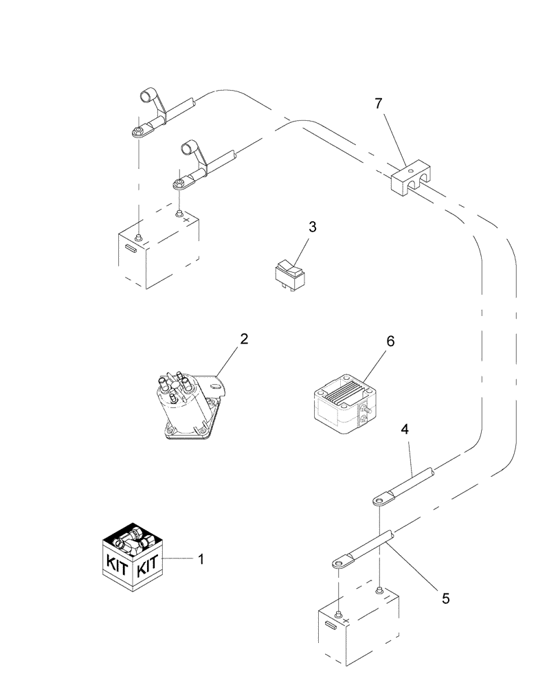 Схема запчастей Case IH WDX1002S - (18.14[2]) - COLD START KIT Attachments