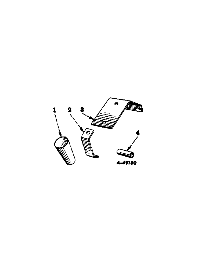 Схема запчастей Case IH 284 - (A-18) - ADAPTING PARTS, PARTS NECESSARY TO ADAPT COLE DUPLEX PLANTER FOR USE WITH PLANTER UNIT 
