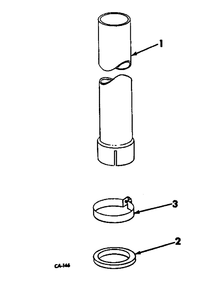 Схема запчастей Case IH 4156 - (E-05) - FUEL SYSTEM, AIR CLEANER EXTENSION (02) - FUEL SYSTEM
