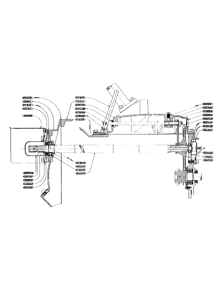 Схема запчастей Case IH SO-SERIES - (135) - POWER TAKE OFF ASSEMBLY WITH 1-3/8 INCH SHAFT, FOR S AND SO TRACTOR 1-1/8 AND 1-3/8 INCH SHAFT (06) - POWER TRAIN