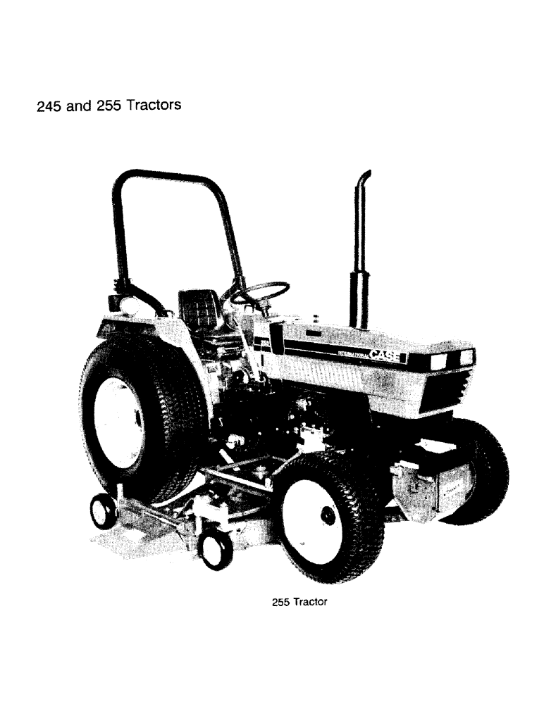 Схема запчастей Case IH 72MS - (02) - 245 AND 255 TRACTORS 